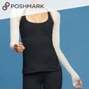 Ballet shrug by Cabi, oatmeal heather, size M